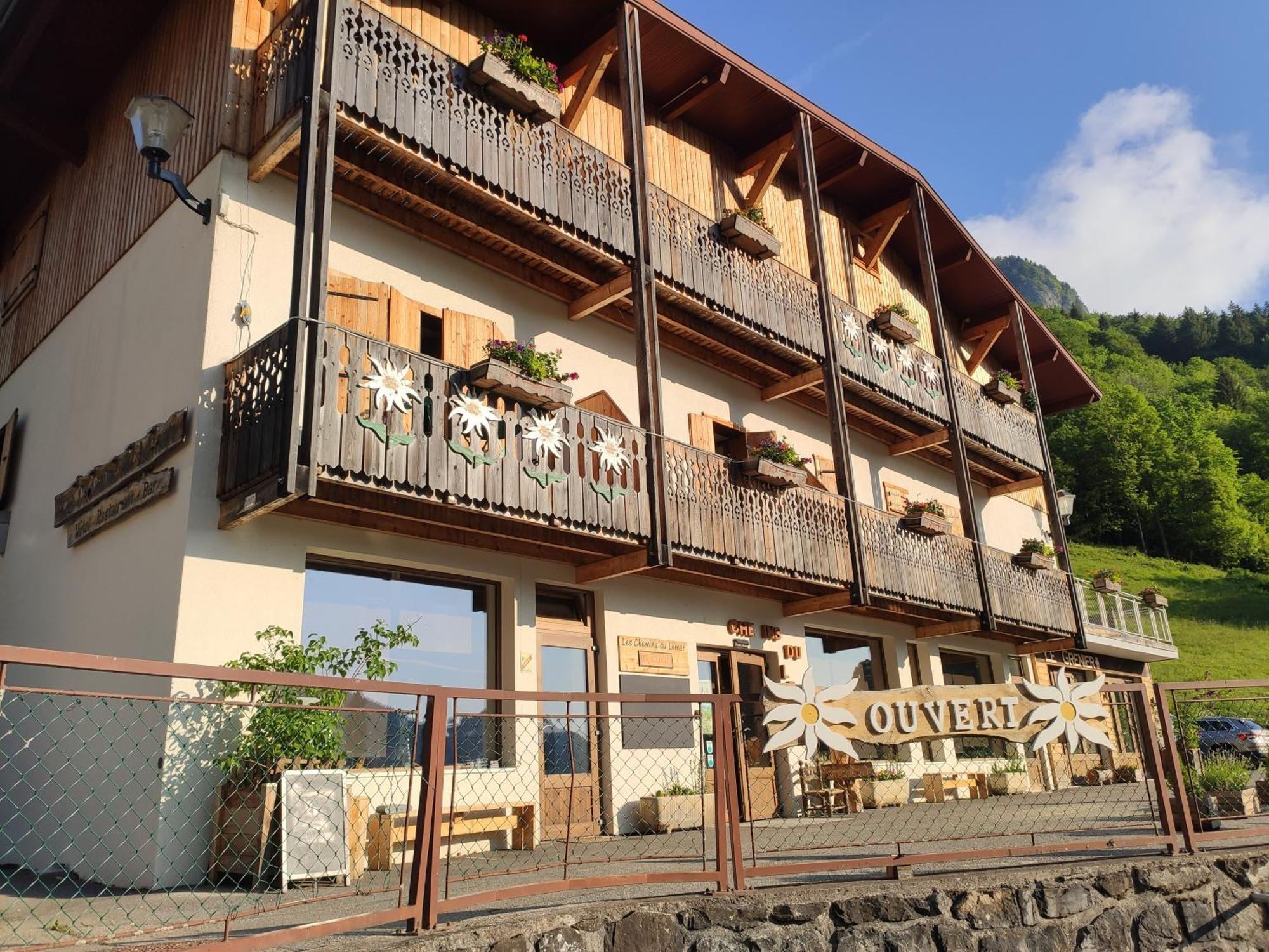 Les Chemins Du Leman Hotell Novel Exteriör bild